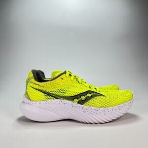 Saucony Kinvara 14 Citron Black Lightweight Running Shoes S10823-06 Women's Sz 6